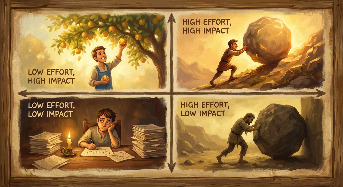 Effortless Impact vs. Impactless Effort