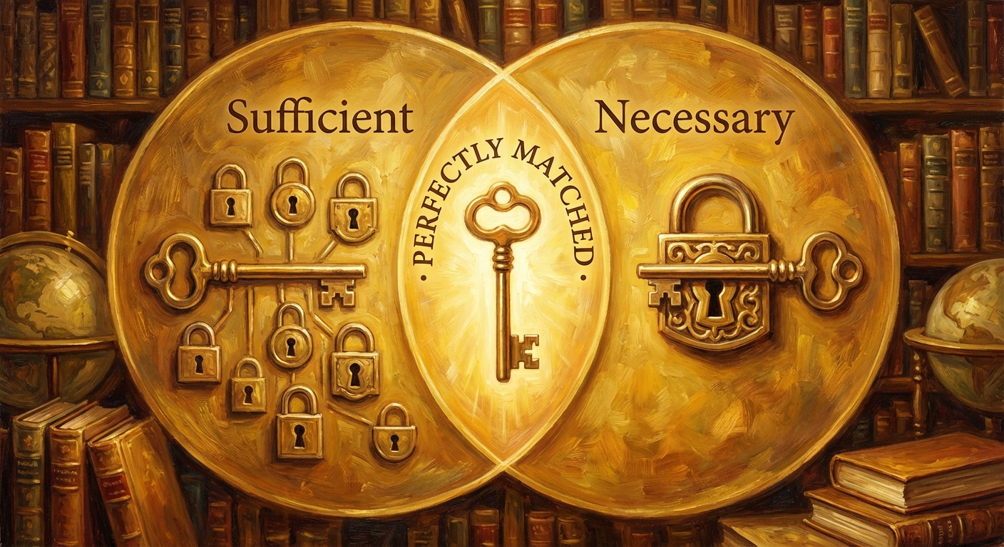 Sufficient vs. Necessary